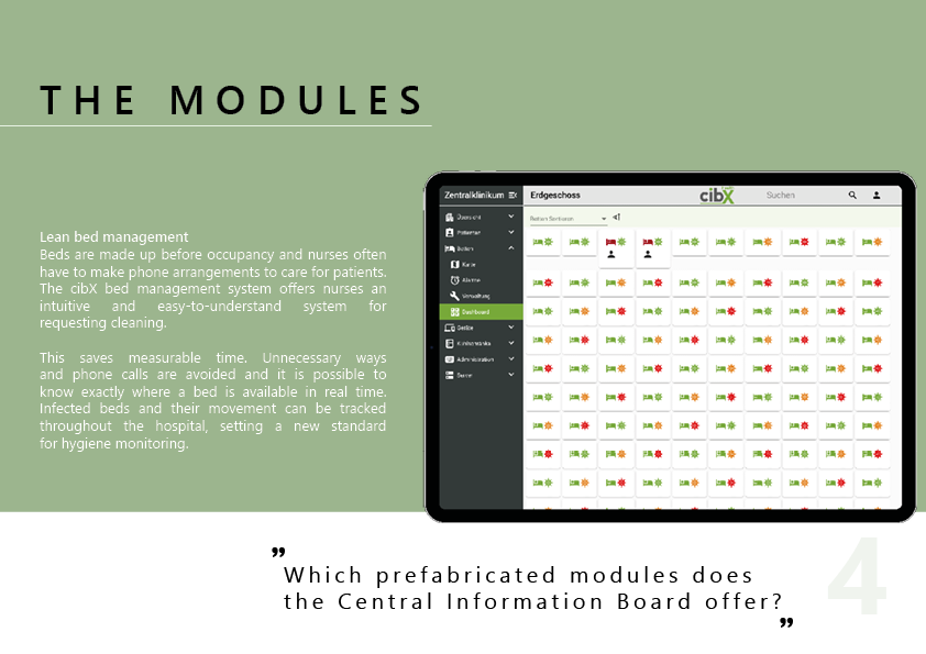 central information board - Präsentation Seite 6