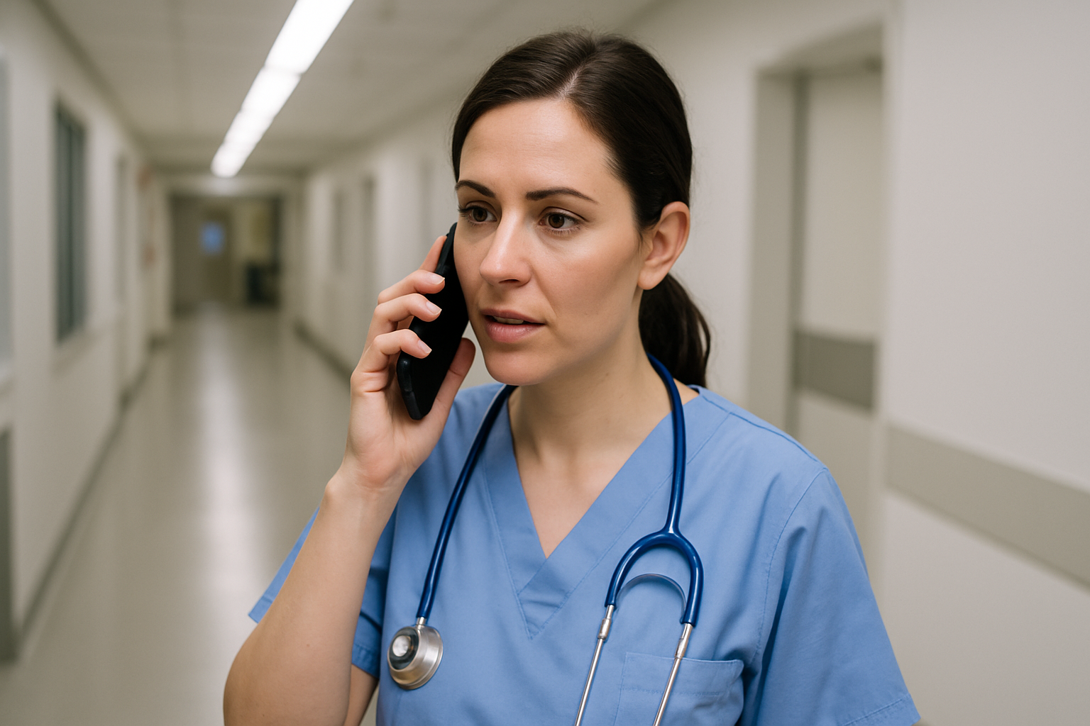 Messenger im Krankenhaus