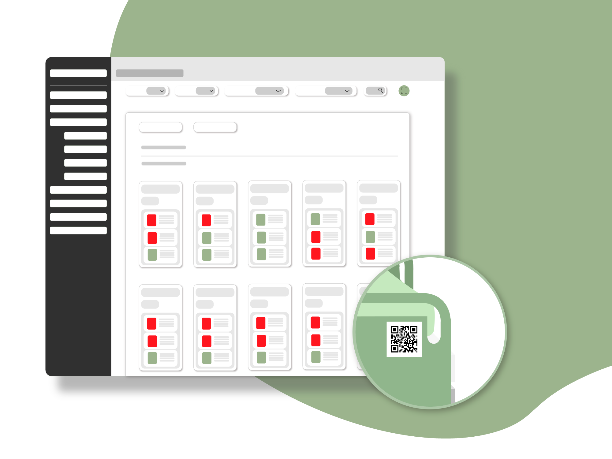 cibX Dashboard Oberfläche Digitales Bettenmanagement